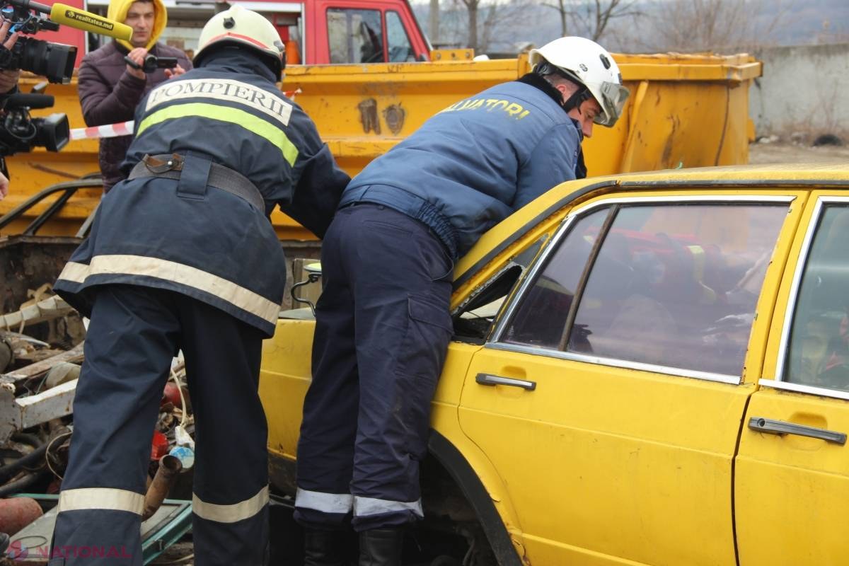 ACCIDENT la Glodeni: Șapte persoane au ajuns la spital în prima zi din 2018