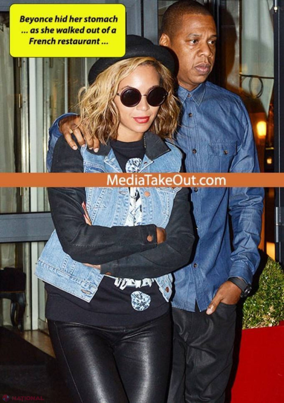 DOVADA că Beyonce este însărcinată! Uite cum își ferește burta de paparazzi