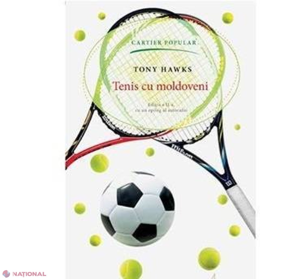 O NOUĂ ediție a volumului „Tenis cu moldovenii” va fi lansată la Chișinău
