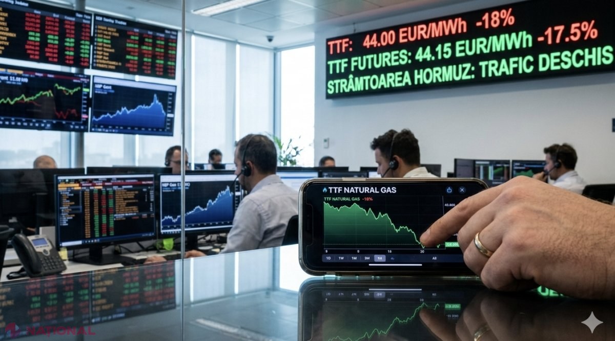 Scădere spectaculoasă a prețului gazelor în Europa: Tranzacțiile la TTF s-au deschis cu 18% mai ieftin, după armistițiul din Golful Persic