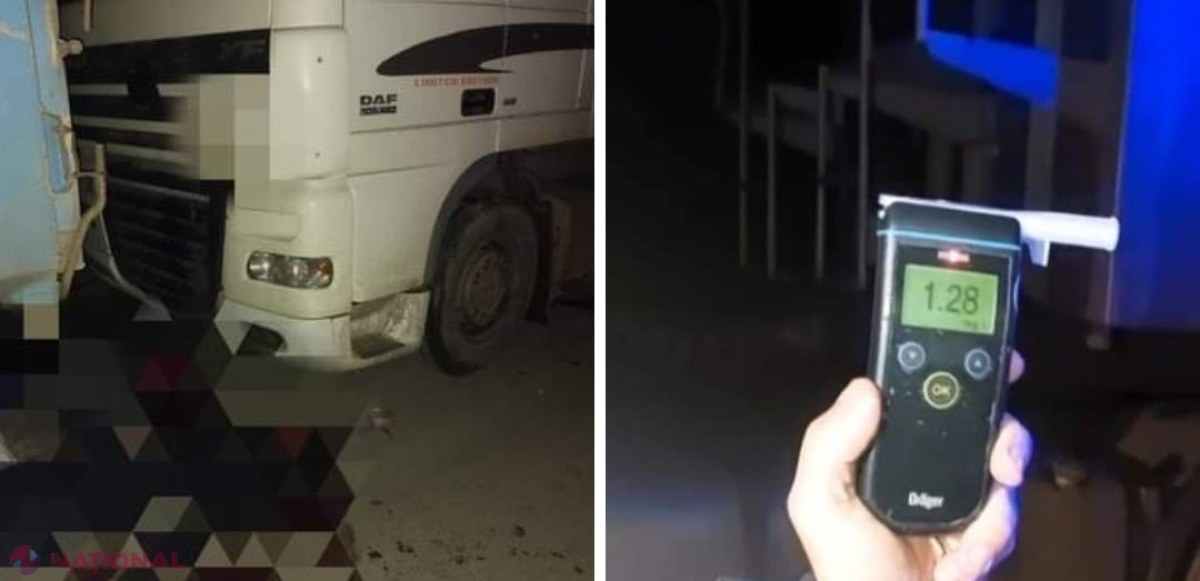 FOTO // Tragedie la Giurgiulești, după ce două persoane au fost STRIVITE de un camion.  Șoferul TIR-ului era BEAT 