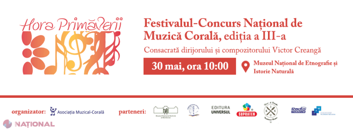 CONCURS //  „Hora Primăverii” și a muzicii
