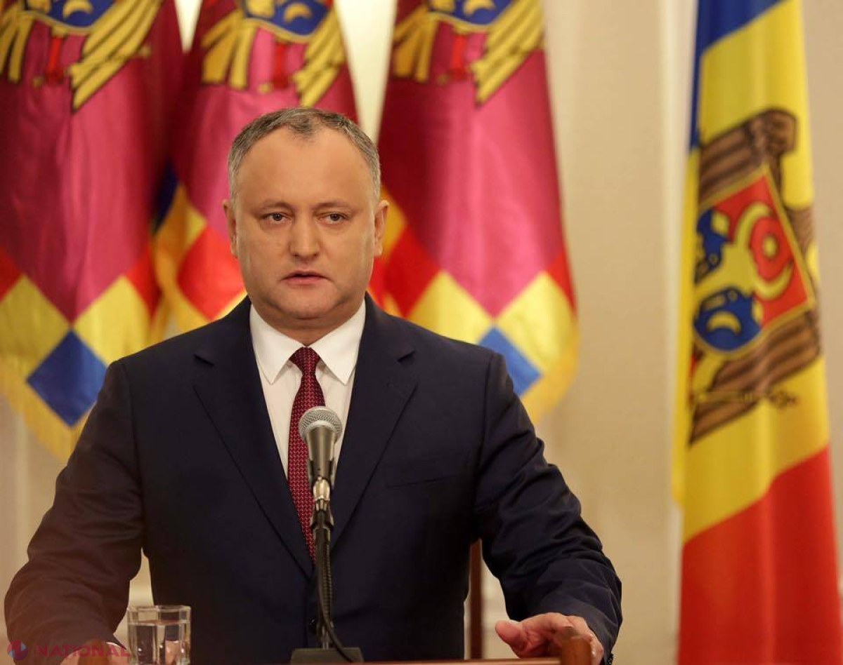 FOTO // GAFĂ la Președinție. R. Moldova are DOI șefi de stat?