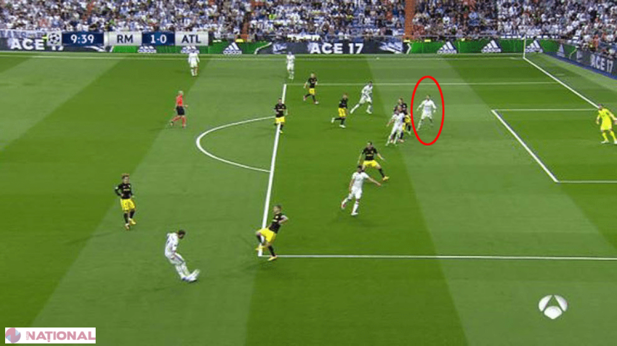 O nouă GAFĂ de arbitraj în favoarea lui Real Madrid. Arbitrul n-a semnalizat off-side la faza de dinaintea golului înscris de Ronaldo