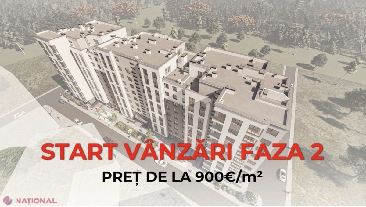 Ofertă IMBATABILĂ // Start vânzări – Faza 2! Apartamente de la 900 €/m², cu prima rată de doar 10%
