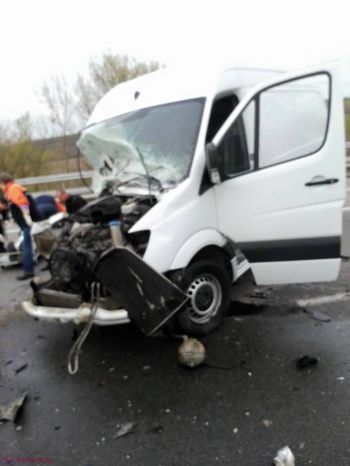 GRAV accident pe traseul Chişinău-Orhei