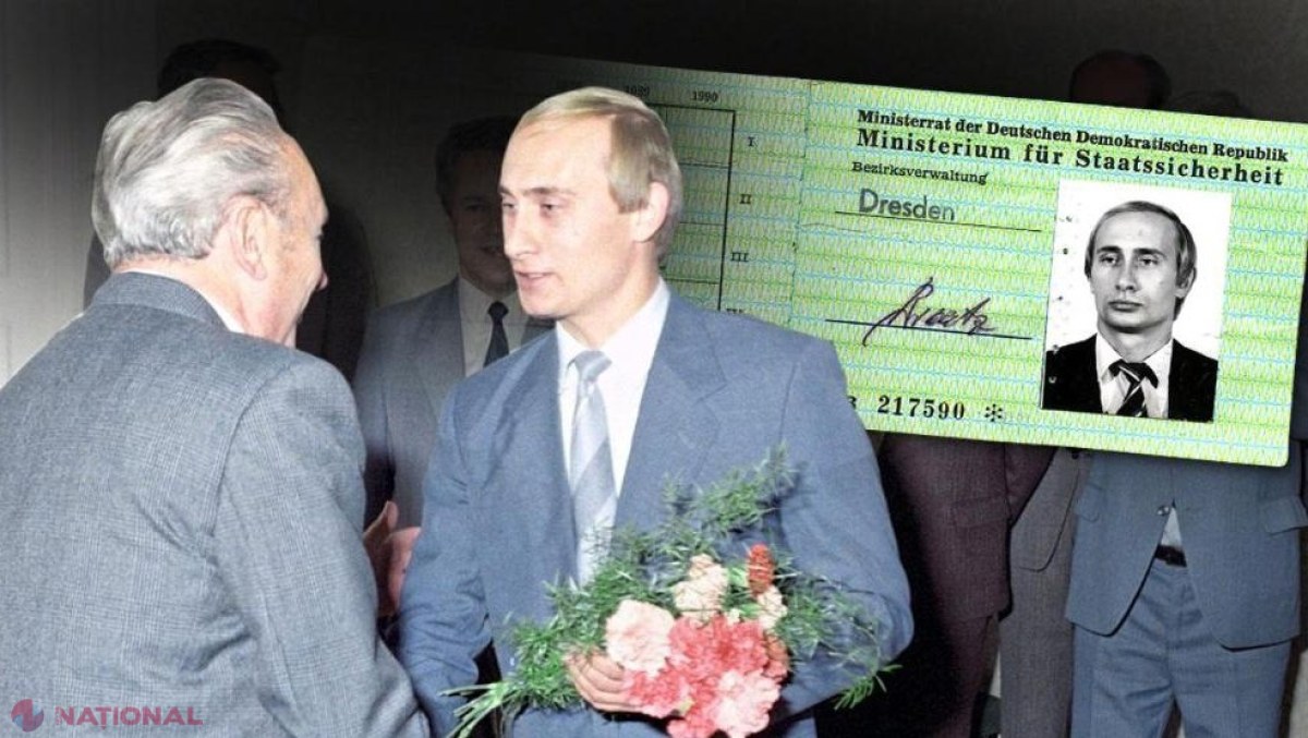 ARHIVĂ // A fost descoperită legitimația Stasi a lui Vladimir Putin
