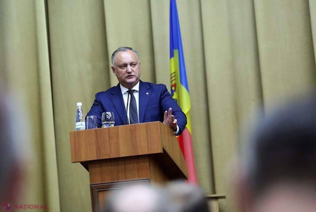 Dodon recurge la AMENINŢĂRI după ce Rogozin nu a mai ajuns la Chişinău: „Vyidet bokom, cum spun rușii. Na kajdoe deistvie, esti protivodeistvie”
