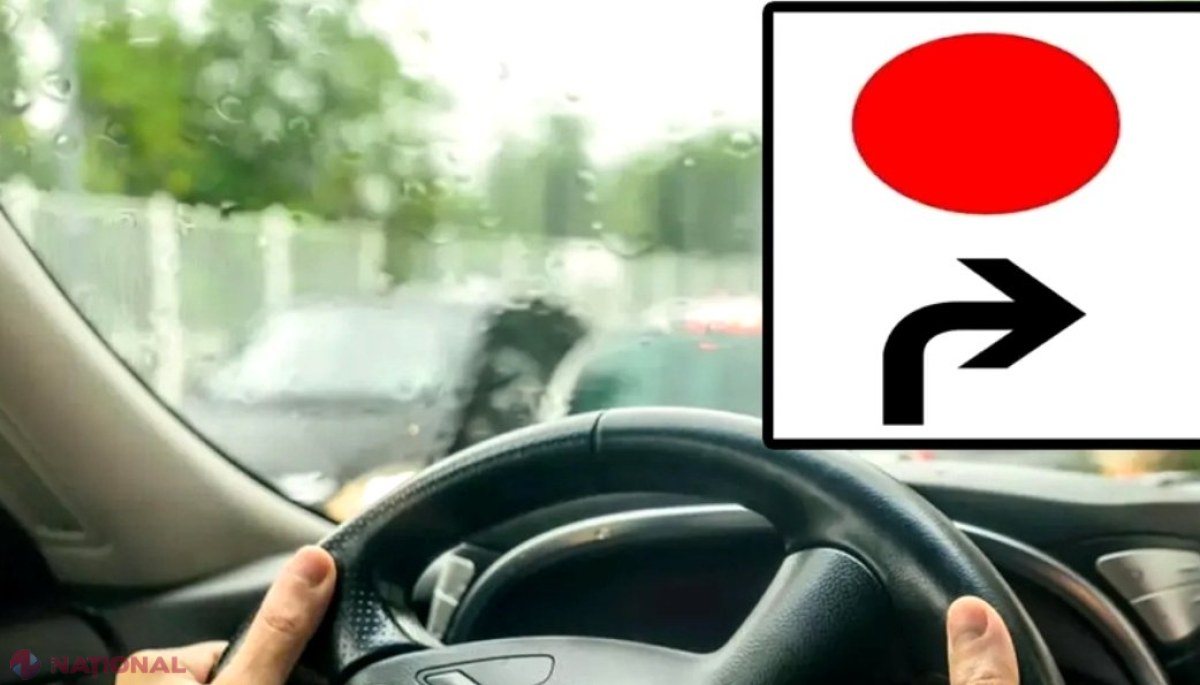 Puțini șoferi știu ce înseamnă INDICATORUL rutier cu cerc roșu și săgeată neagră. Unde poate fi întâlnit