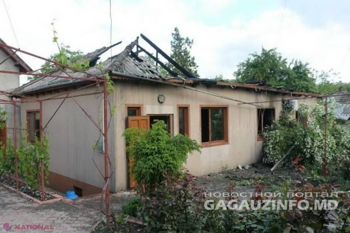 Incendiu în casa fostului bașcan al Găgăuziei. Pagubele sunt mari