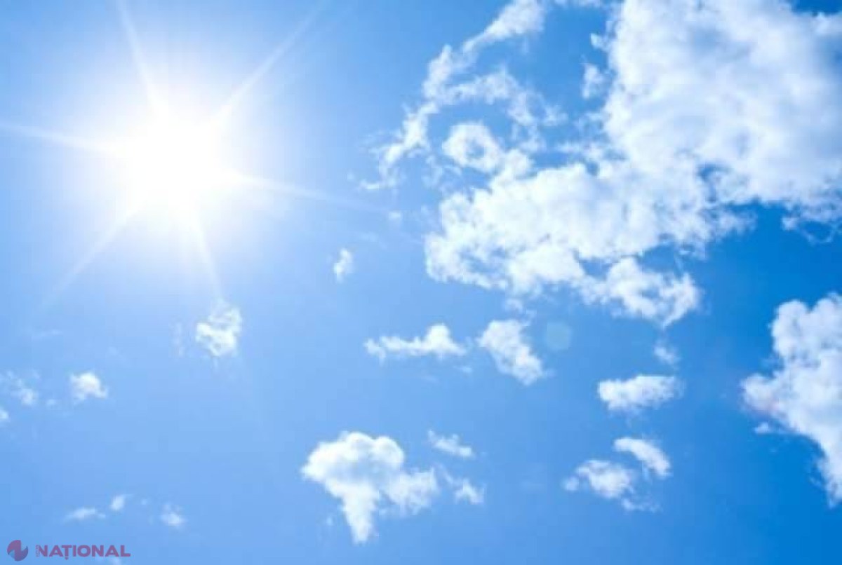 METEO // Vreme ÎNSORITĂ și temperaturi ÎNALTE. Când va ploua