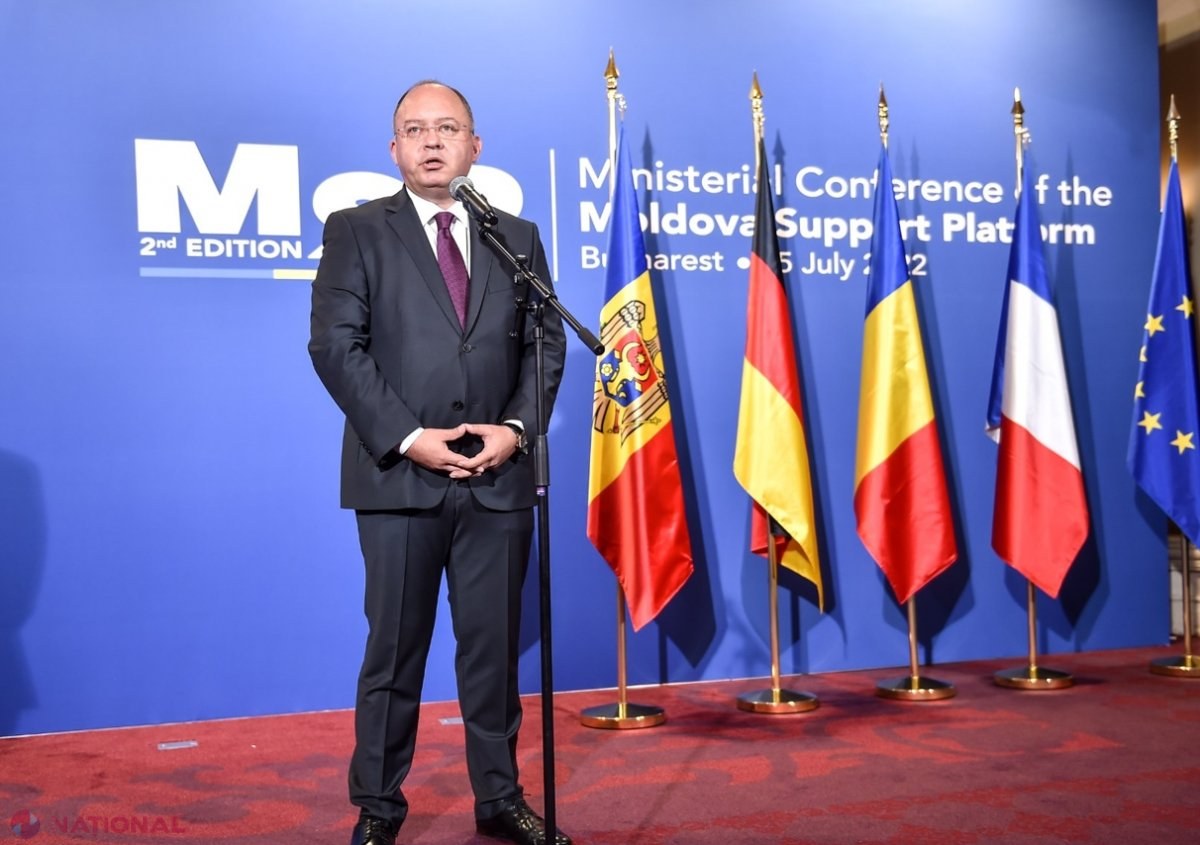 Mesajul TRANȘANT transmis la Paris de către ministrul de Externe al României, Bogdan Aurescu:  „R. Moldova are nevoie de GRANTURI  acum, nu de împrumuturi”