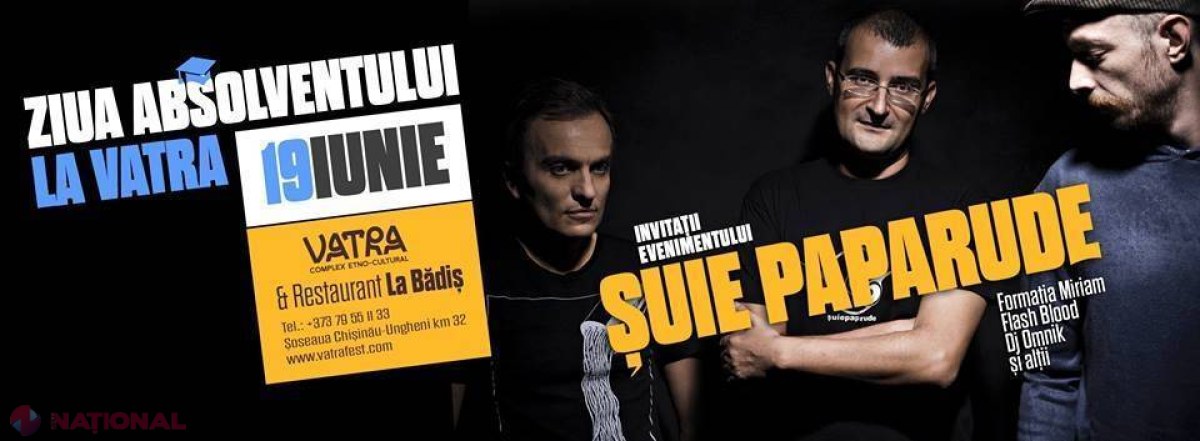 Concert, discotecă și PREMII. Ce vă mai așteaptă de Ziua Absolventului la VATRA
