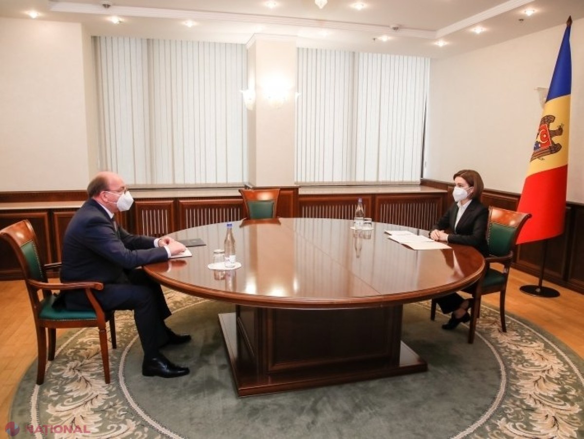 Ambasadorul Federației Ruse a venit la Președinție. Maia Sandu a insistat ca Rusia să evacueze sau să DISTRUGĂ armamentului fostei Armate a 14-a de la Cobasna