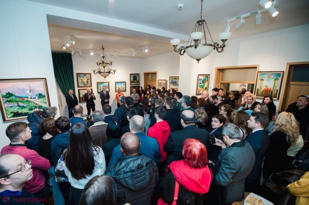 Expoziția „Orheiul Vechi”, vernisată la București cu participarea pictorilor de pe ambele maluri de Prut, un tribut în avans Zilei Culturii Românești și poetului Mihai Eminescu 