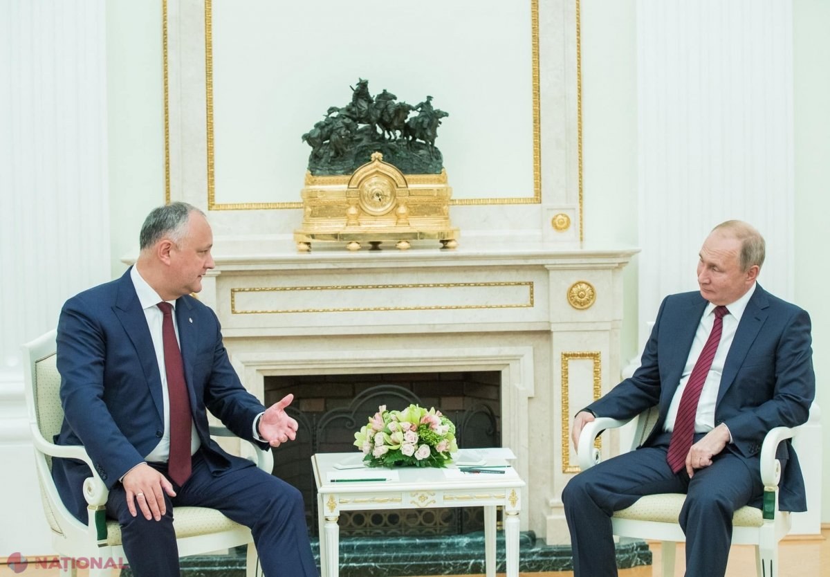 Dodon se întoarce „învingător” de la Moscova: „În anul curent, prețul pentru gazele naturale nu va fi majorat, iar în anul viitor acesta ar putea fi chiar redus”