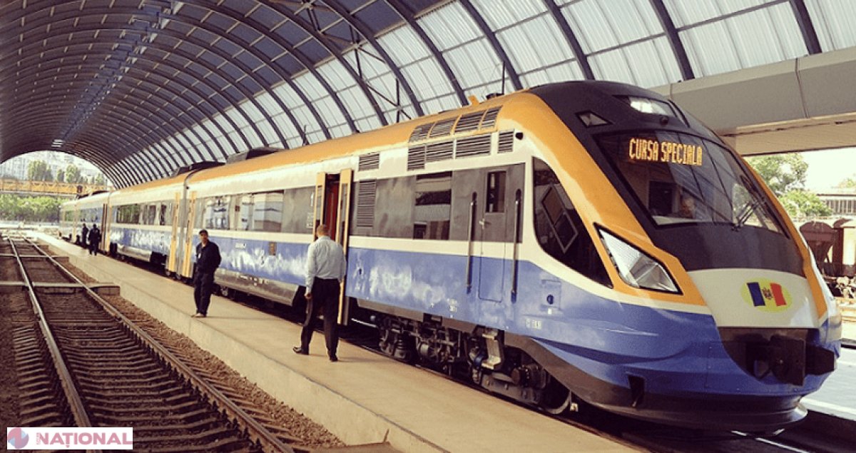 Mai MULTE curse de tren din Chișinău spre România