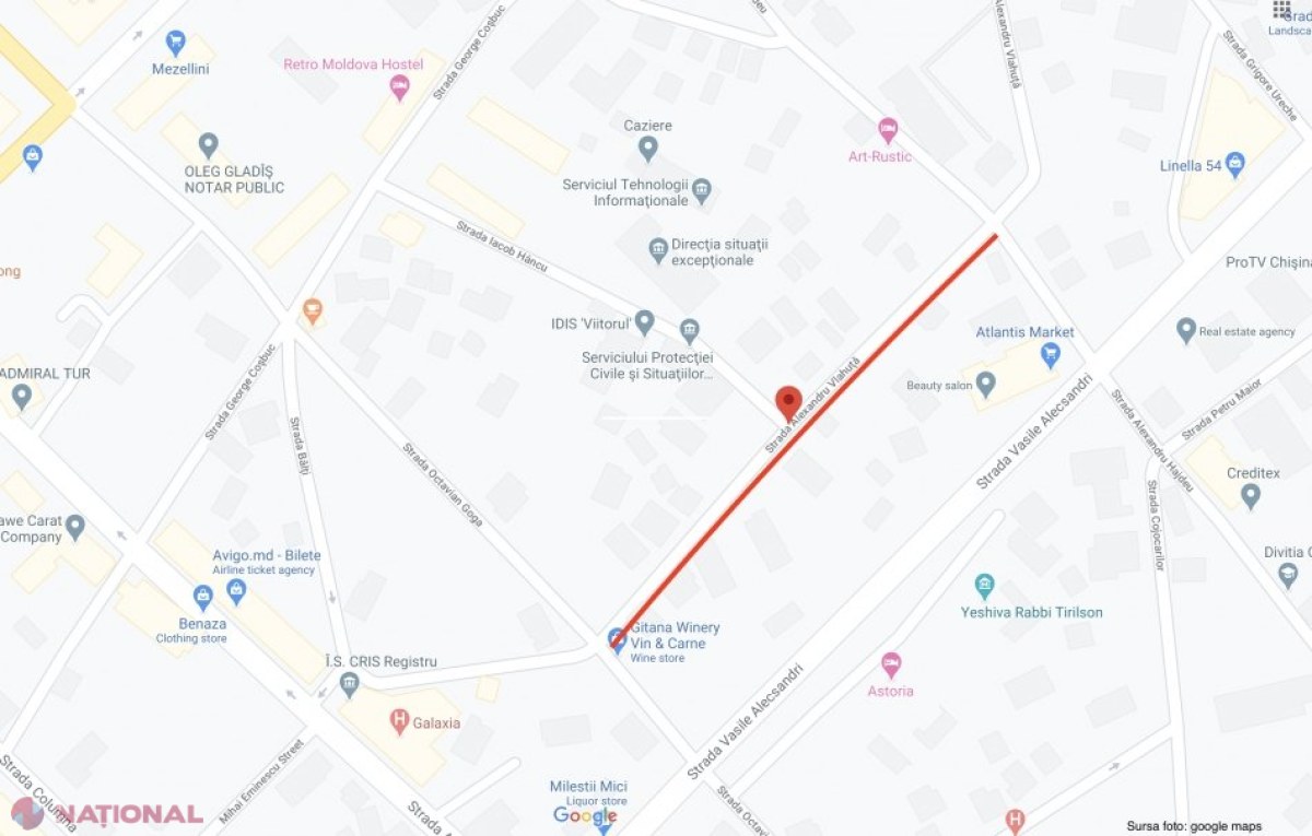 Circulația rutieră pe o stradă din Chișinău, SUSPENDATĂ pentru o LUNĂ și jumătate