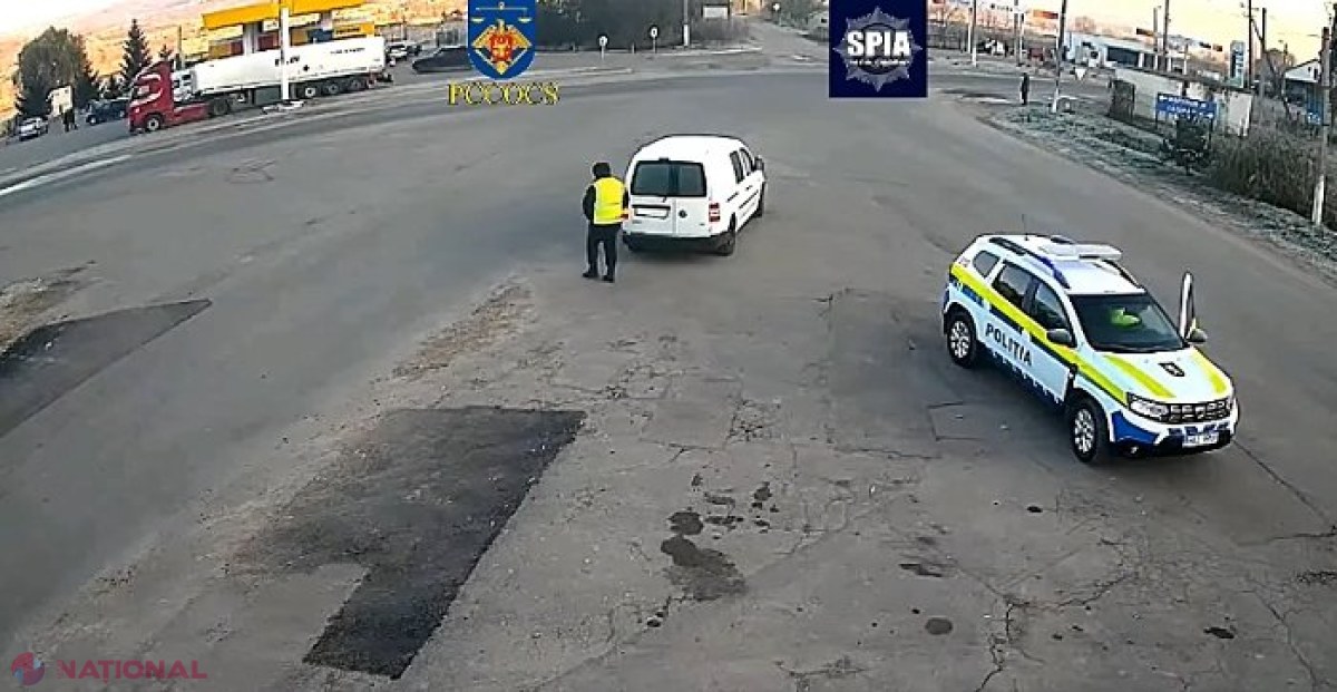 VIDEO // „A fost bună... friptura de pui?”. Șapte polițiști de la Strășeni și Călărași făceau bani cu... pulanul: Prinși luând mită de la șoferii pe care îi opreau pe drum pentru a nu le documenta încălcările