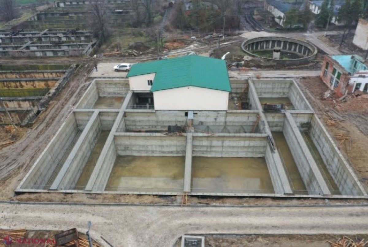 Orașul Căușeni va avea o stație nouă de EPURAE a apelor uzate