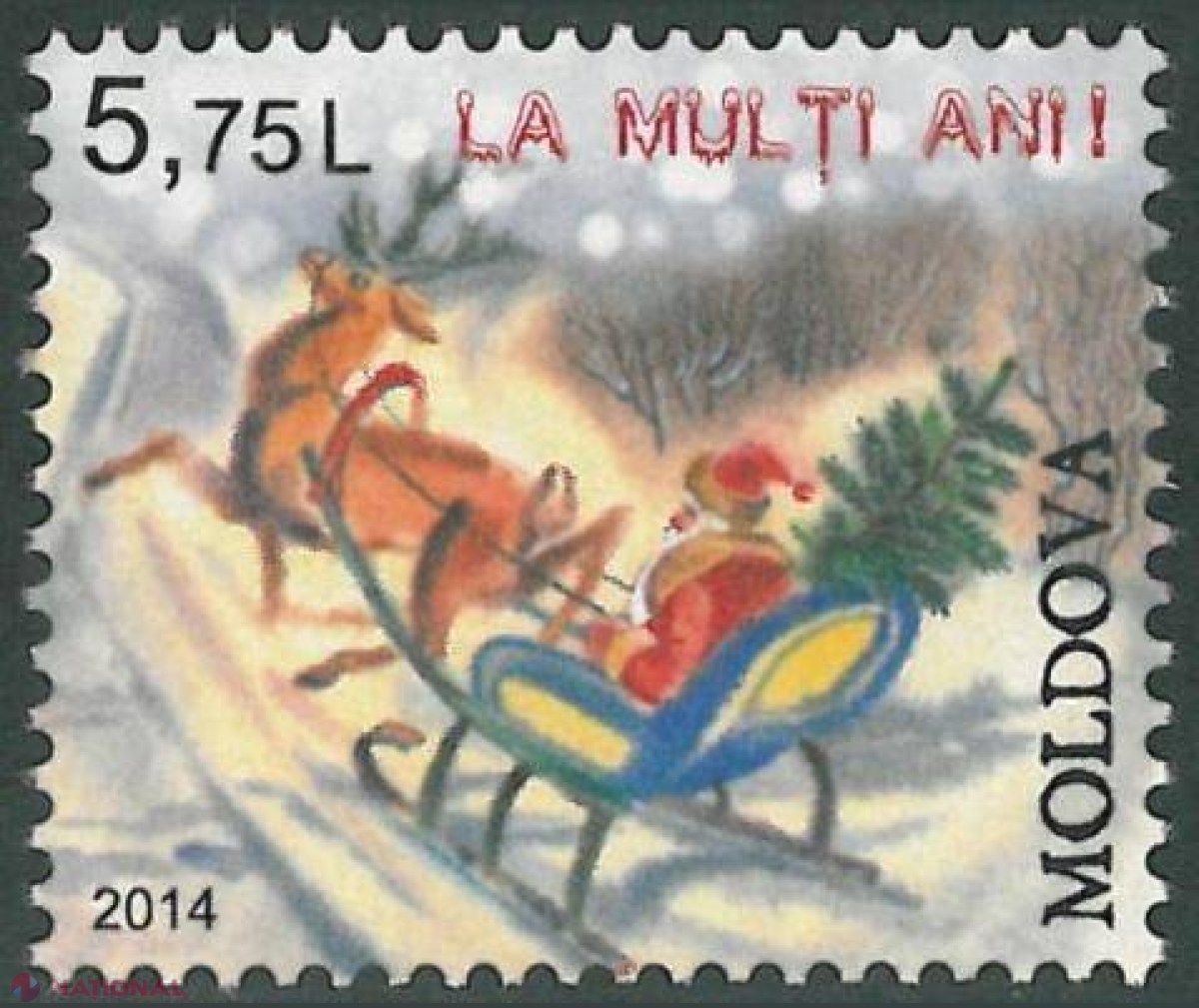 FOTO Nouă serie de MĂRCI poştale în R. Moldova: „La mulţi ani!”