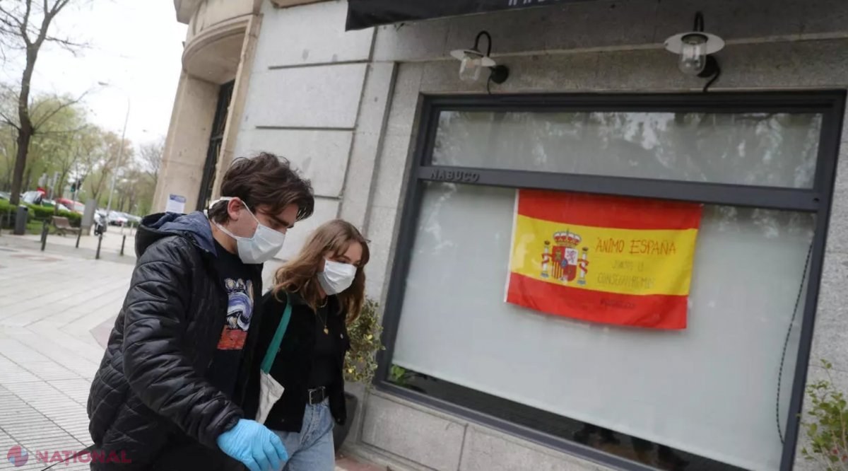 Scade numărul DECESELOR provocate de COVID în Spania. Autoritățile fac câte 20 000 de teste pe zi