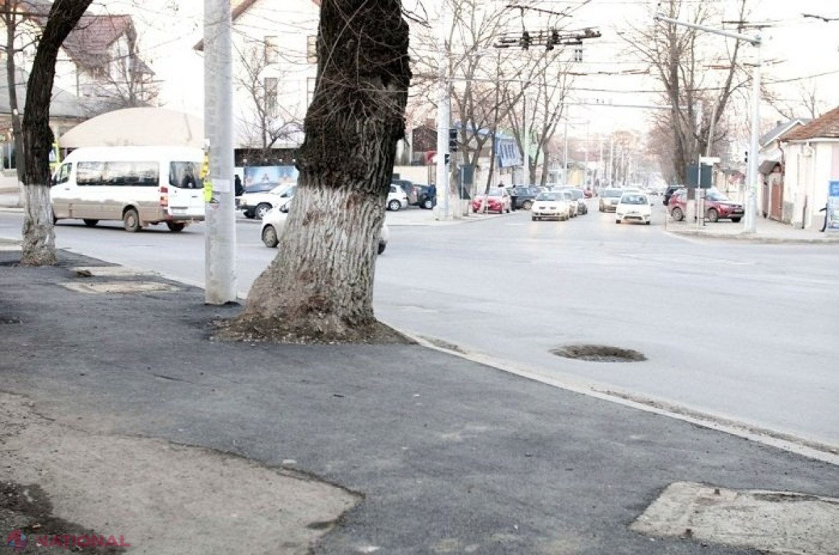 Un tronson al străzii 31 August din centrul Chișinăului, ÎNCHIS pentru mai bine de o lună: Patru rute de microbuz își modifică itinerarul