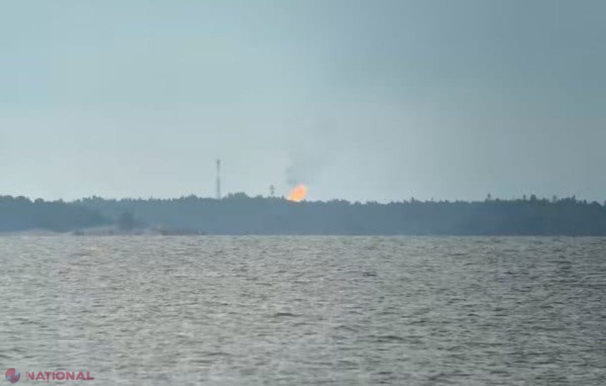 Rusia ARDE în van gazele, după ce a redus livrările către UE. Combustibilul continuă să fie ars de câteva săptămâni în volume extrem de mari, iar flăcările uriaşe sunt vizibile şi de pe teritoriul Finlandei