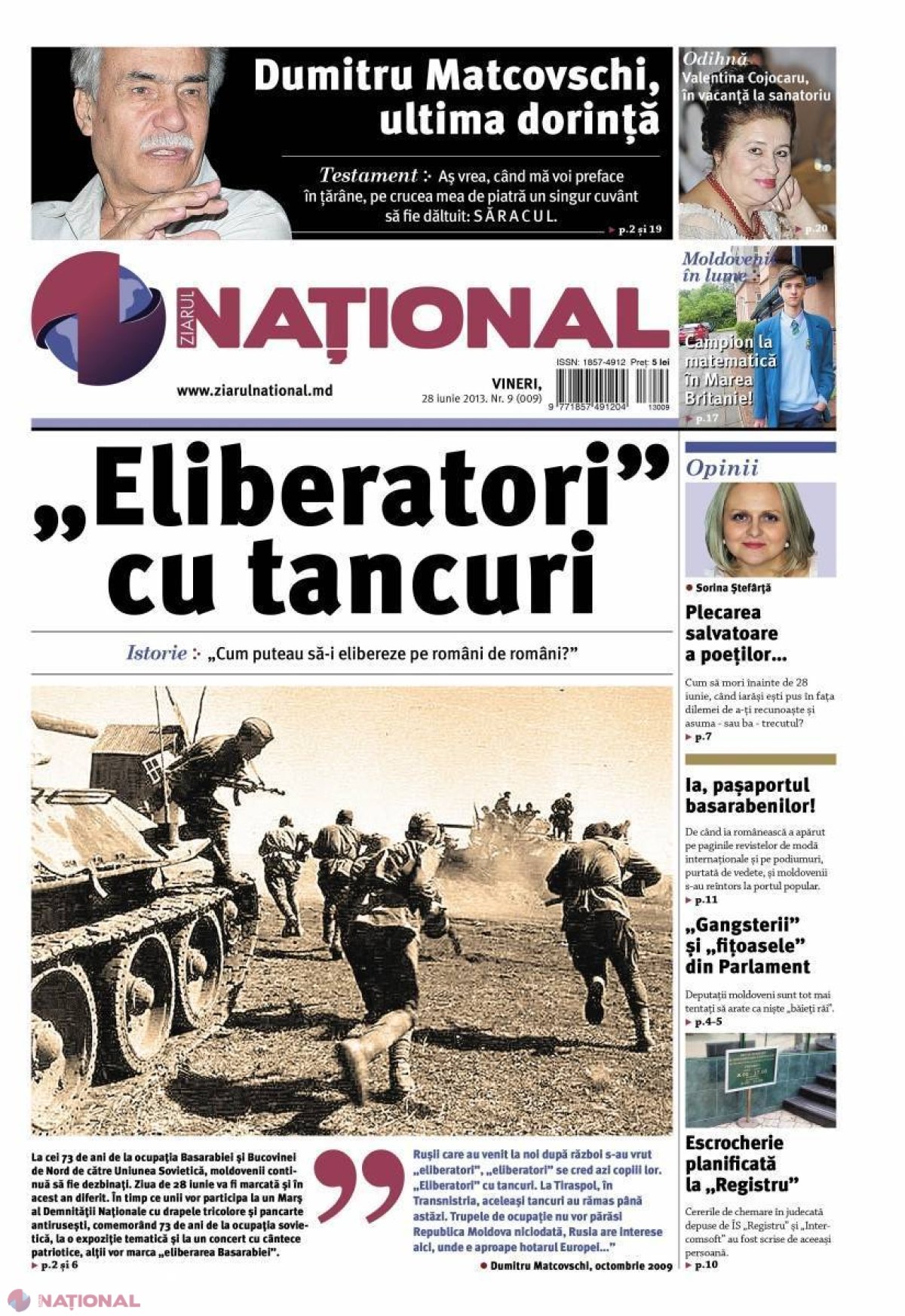 „Eliberatori” cu tancuri 