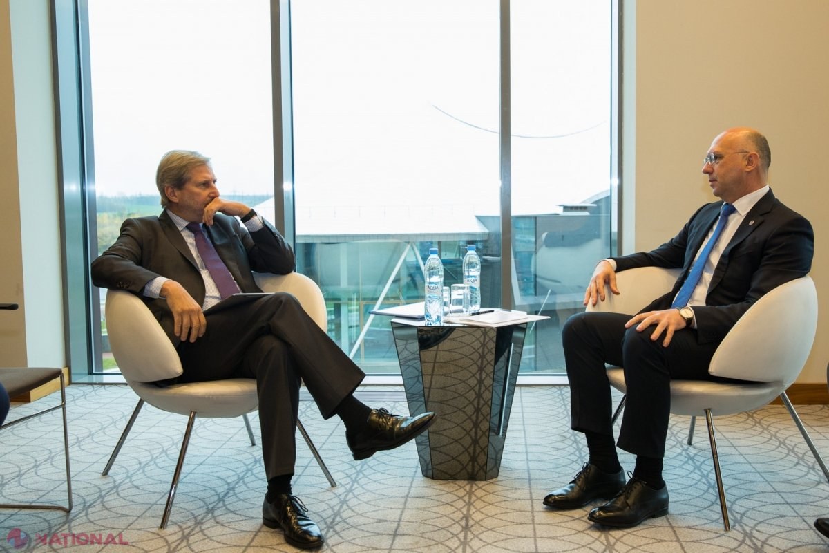 Premierul Filip s-a întâlnit cu Johannes Hahn. Ce PROMISIUNE i-a făcut oficialul de la Chișinău comisarului european pentru Politica de Vecinătate și Negocieri pentru Extindere