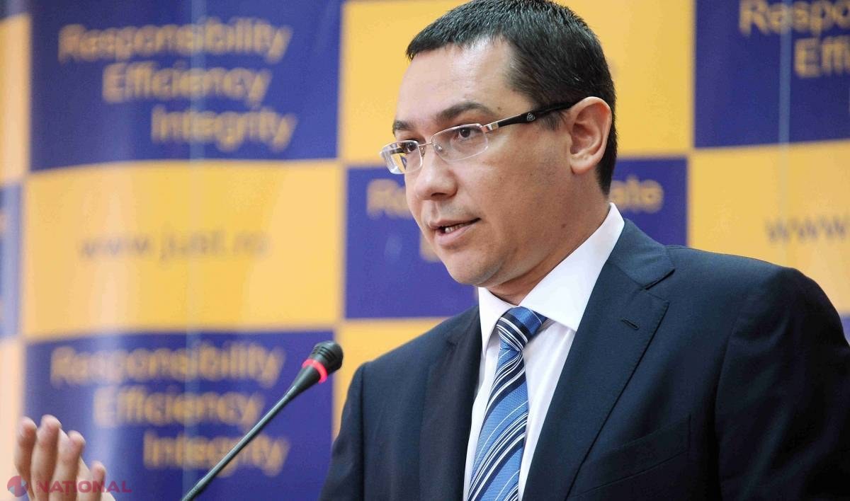 Ponta îi aruncă iar replici acide lui Băsescu, în privința R. Moldova