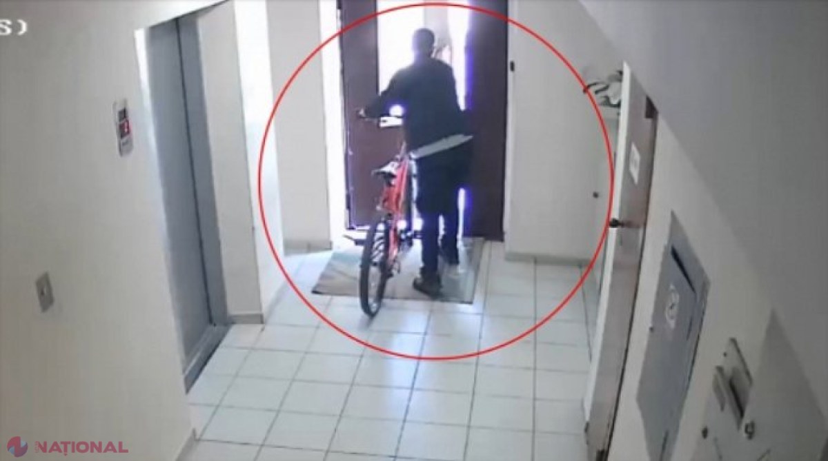 VIDEO // A furat o bicicletă de 5 000 de lei și a vândut-o cu 800: Cine este insul suspectat de comiterea a cel puțin ZECE furturi de biciclete în Chișinău