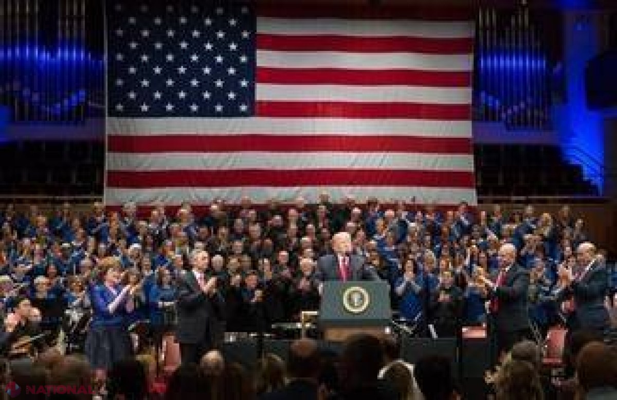 Trump denunţă „comportamentul destabilizator” al Rusiei şi promite să asigure pacea în Europa 