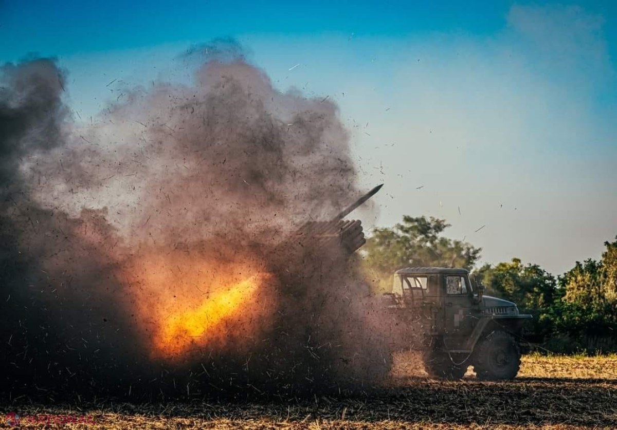 Bahmutul OCUPAT de ruși, sub ASEDIU. Forțele ucrainene bombardează puternic orașul pe care Zelenski a promis că-l eliberează