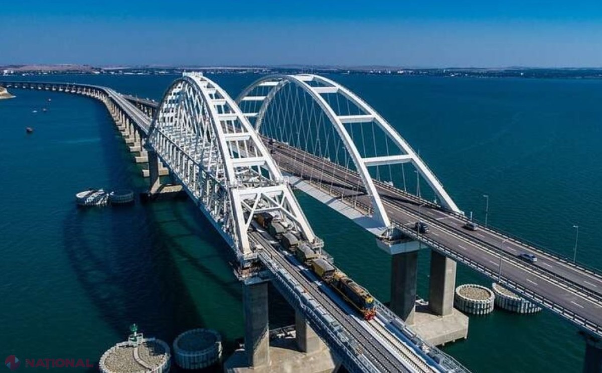 Nomenclatura din Crimeea PĂRĂSEȘTE peninsula. Rusia a închis podul peste strâmtoarea Kerci, deoarece există riscul atacurilor cu rachete