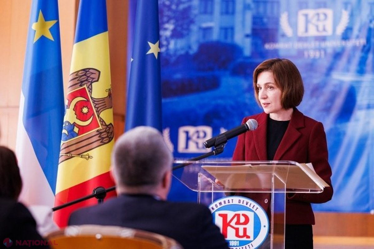 Maia Sandu, după vizita în UTA Găgăuzia: „Avem nevoie de unitate. Cei care încearcă să semene discordie și să destabilizeze autonomia și statul au un singur obiectiv - să readucă grupările corupte la cârma republicii”