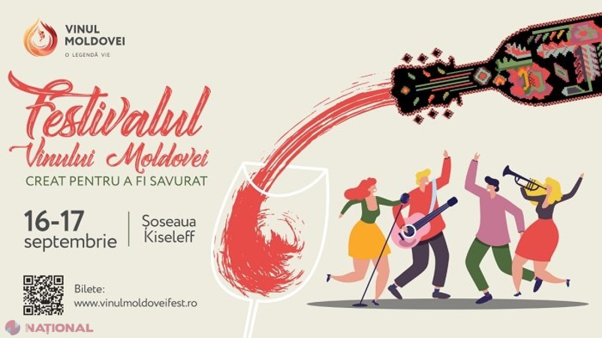 FESTIVAL // „Vinul Moldovei” în centrul Bucureștiului: 44 de crame din stânga Prutului își prezintă produsele în inima României