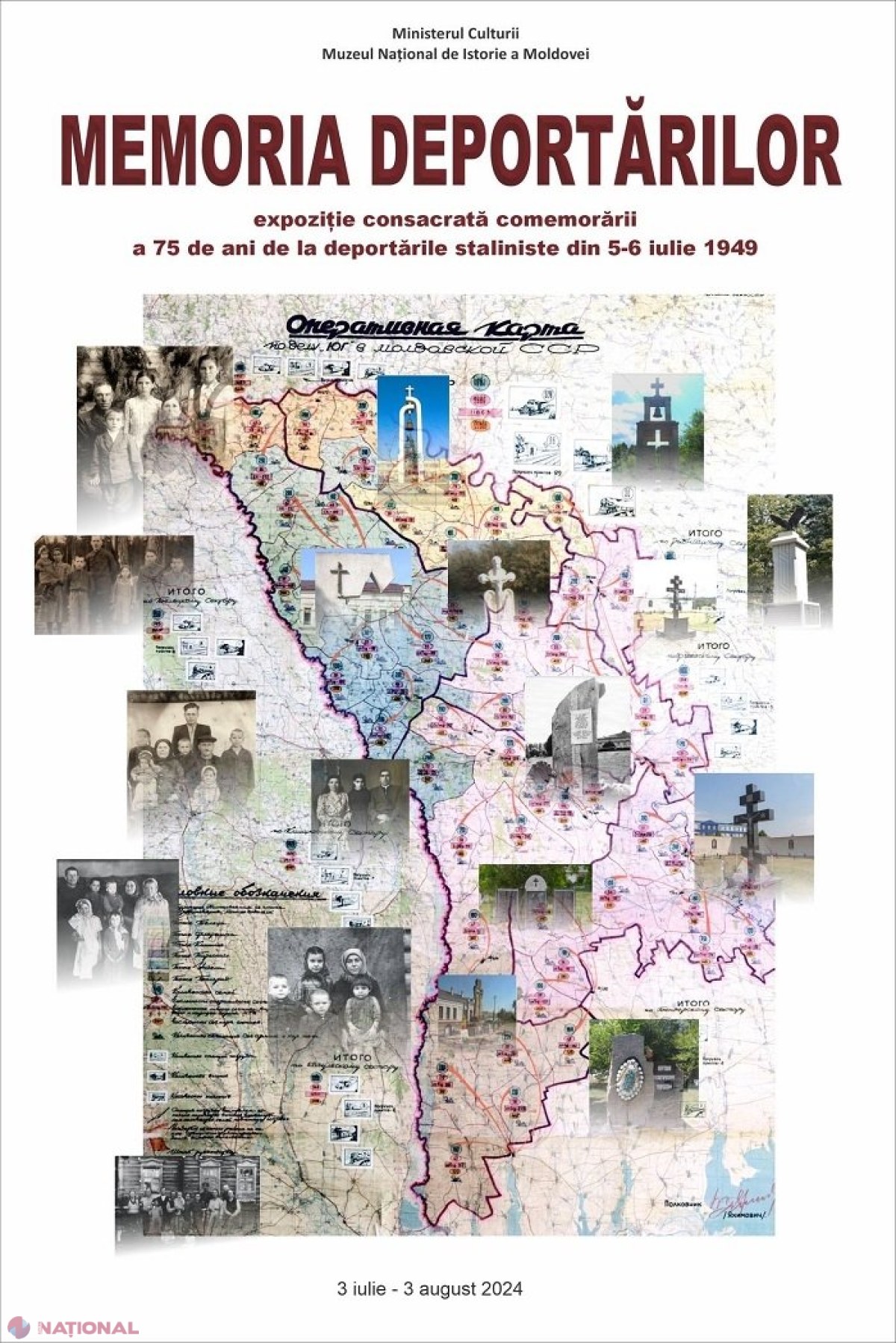VIDEO // ​75 de la deportările staliniste din Basarabia (5 - 6 iulie 1949), la Muzeul Național de Istorie a Moldovei: Documente autentice, mărturii emoționante, obiecte personale și opere de artă care reflectă durerea și rezistența basarabenilor