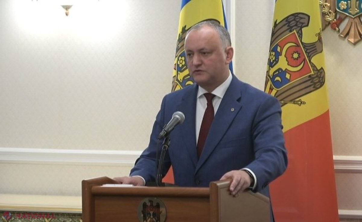 VIDEO // Președintele Dodon anunță DOUĂ scenarii, după consultările cu fracțiunile parlamentare: „Nu văd șanse pentru crearea unei majorități parlamentare stabile”