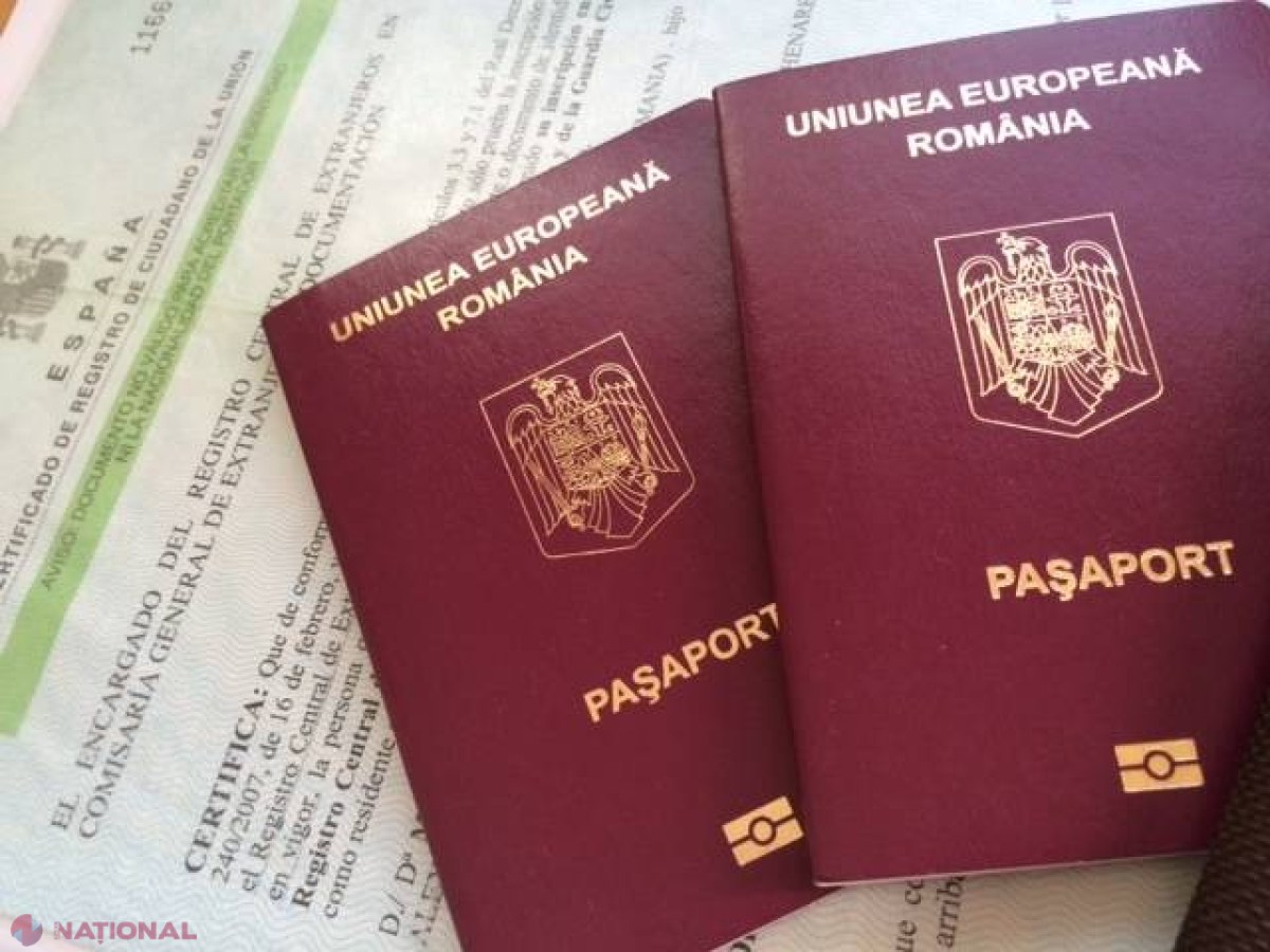 Câți moldoveni au primit cetățenia României în anul 2015? Date EUROSTAT