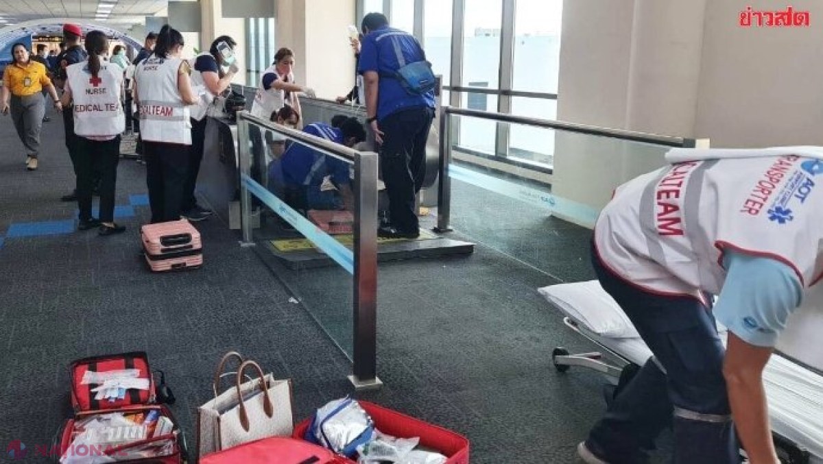 Accident înfiorător pe aeroport: O pasageră a rămas fără un picior după ce și l-a prins în banda rulantă