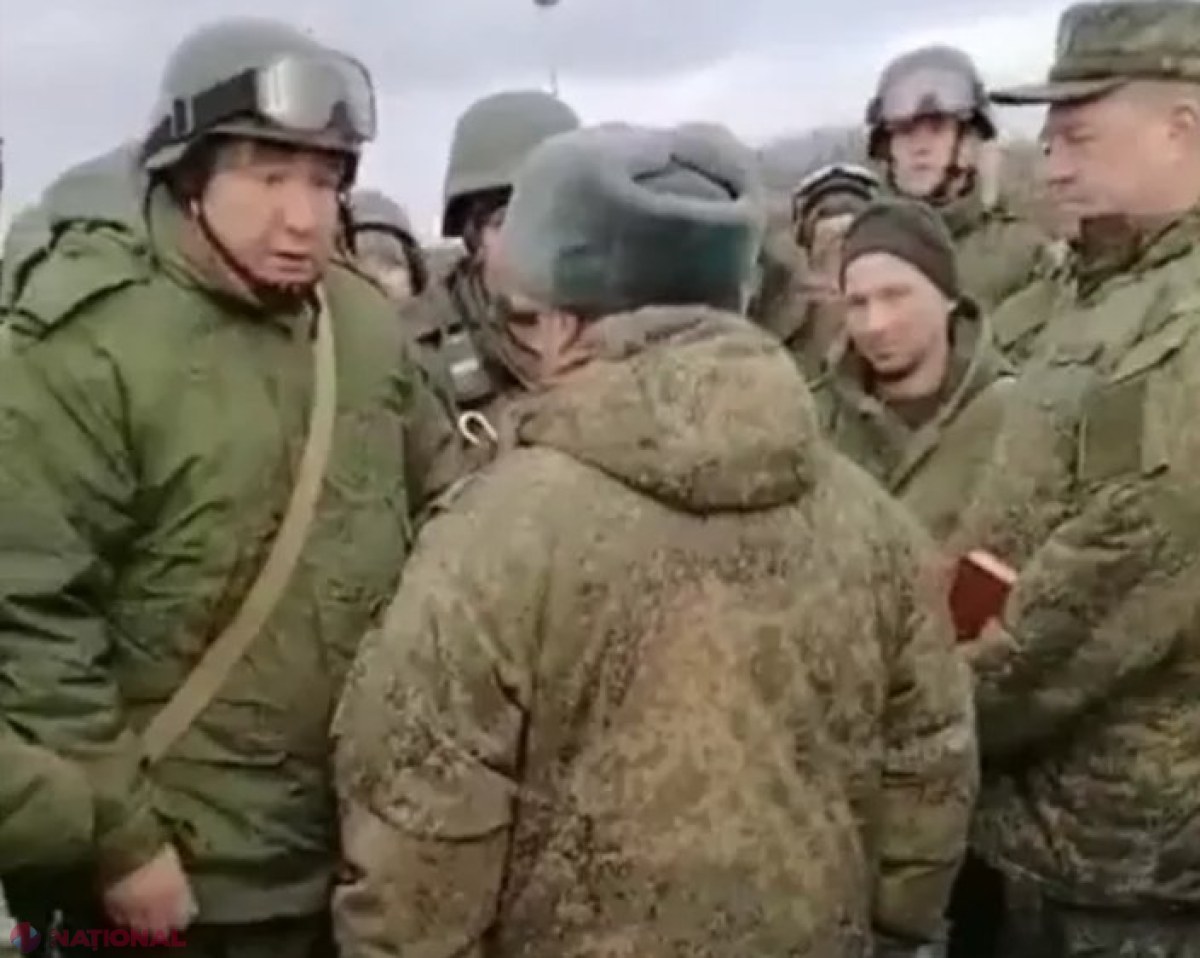 VIDEO // Un COMANDANT rus, lovit și înjurat de un soldat nemulțumit de lipsa echipamentelor și a pregătirii. „O să vă rup oasele, o să îți zboare capul”
