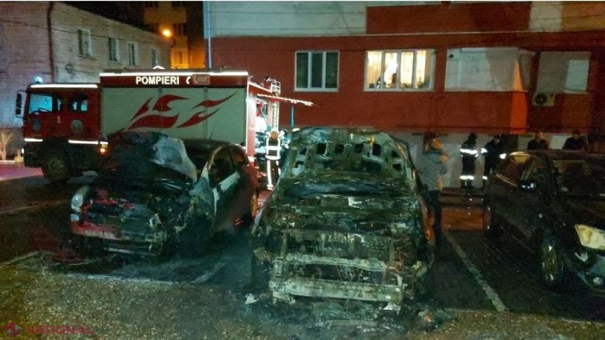 Trei automobile au ARS noaptea trecută în Chișinău