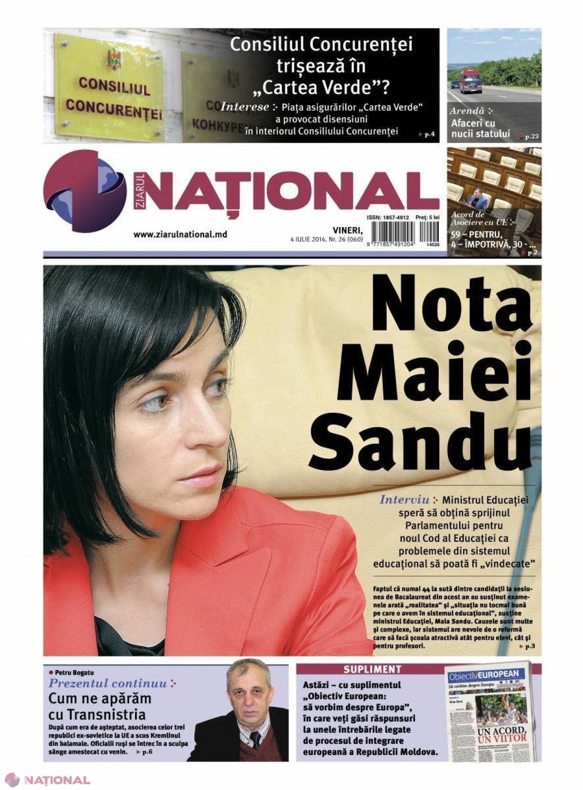 NOTA Maiei Sandu