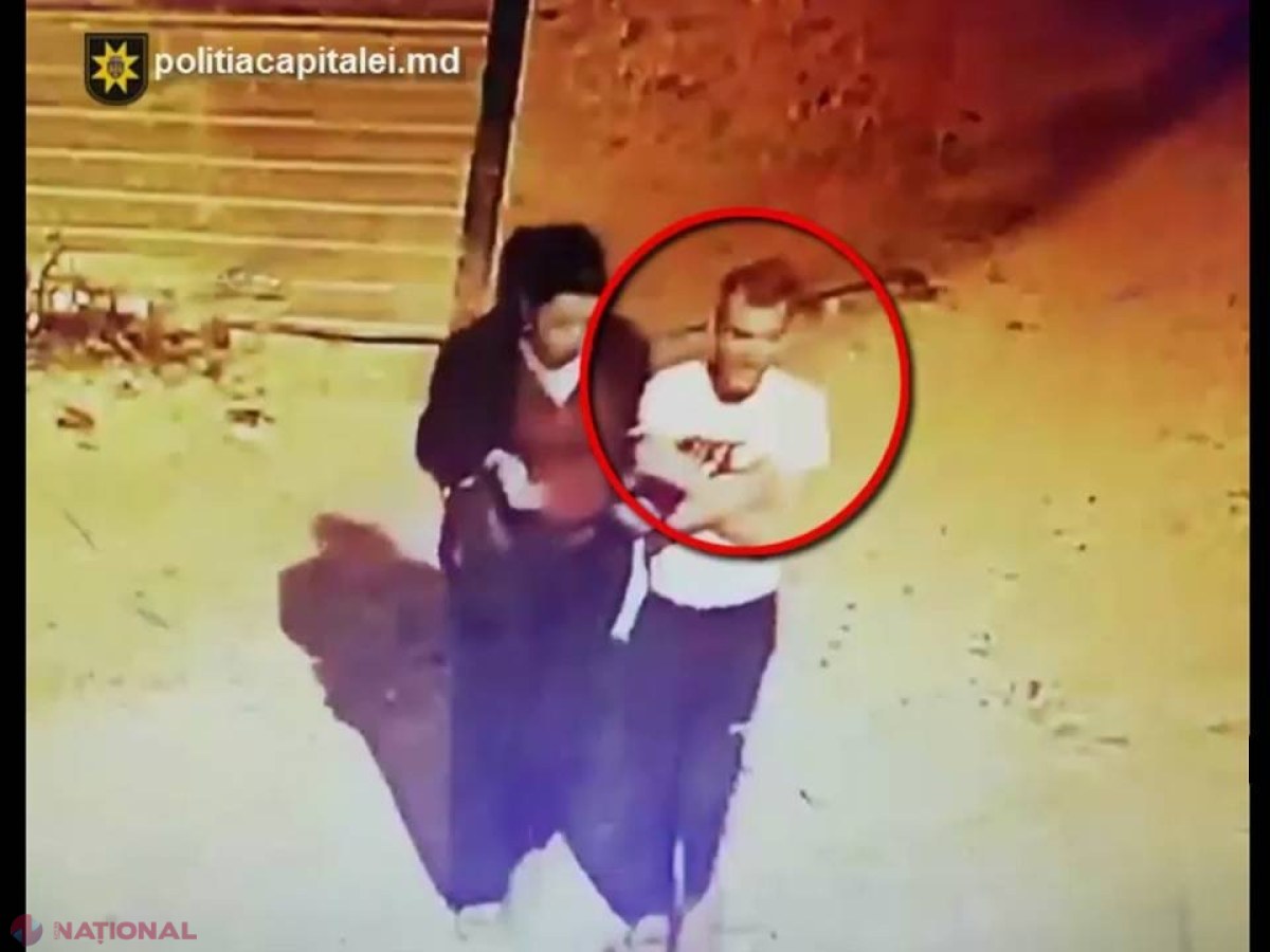 VIDEO // Greșeala unei femei din Chișinău: A acceptat să fie condusă acasă de un ins întâlnit pe drum și a rămas fără geantă. Îl recunoașteți pe insul din imagine?