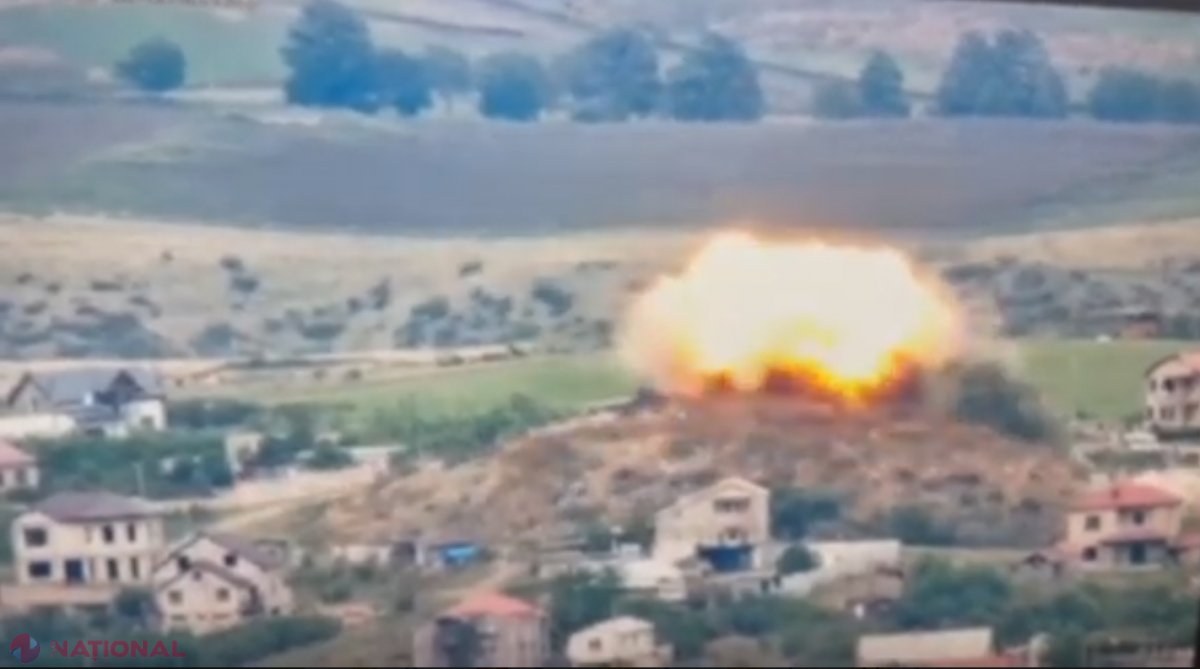 VIDEO // Un nou RĂZBOI la granița dintre Europa și Asia. Armata Azerbaidjanului a aruncat în aer un sistem antirachetă armean și anunță o operațiune ANTITERORISTĂ în Karabah: Vom elibera teritoriile nostre de forțele de ocupație”