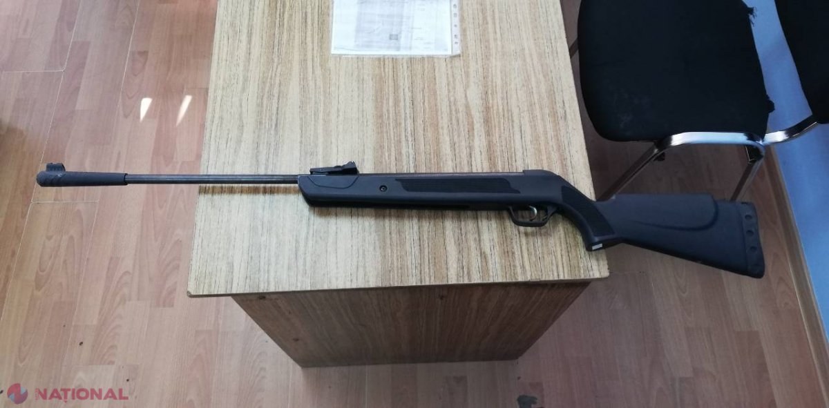 Cu arma, la Vama Leușeni
