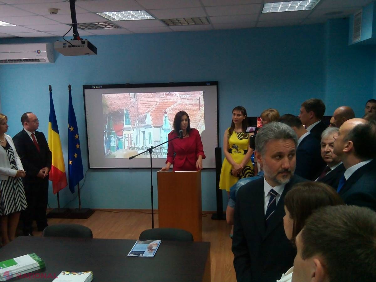 Bașcanul Găgăuziei i-a mulțumit României în limba română pentru deschiderea unui centru la Comrat
