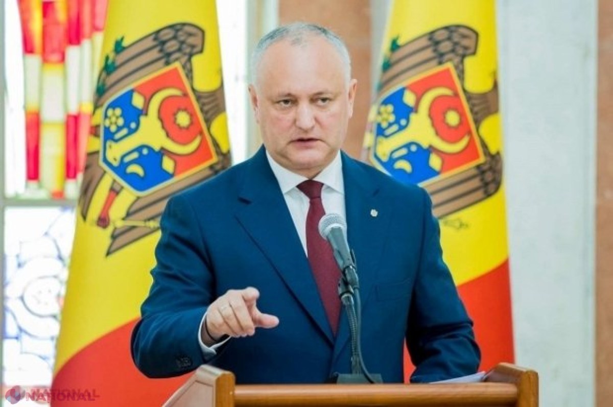 Dodon, AMENINȚĂRI la adresa Maiei Sandu după decizia CC. „Va răspunde în fața legii pentru uzurparea puterii de stat. Îi cerem Maiei Sandu să emită IMEDIAT decretul de învestire a doamnei Mariana Durleșteanu”