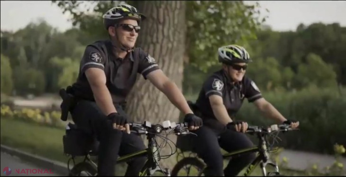 VIDEO // Patrularea pe BICICLETE în R. Moldova, un serviciu inspirat de la americani